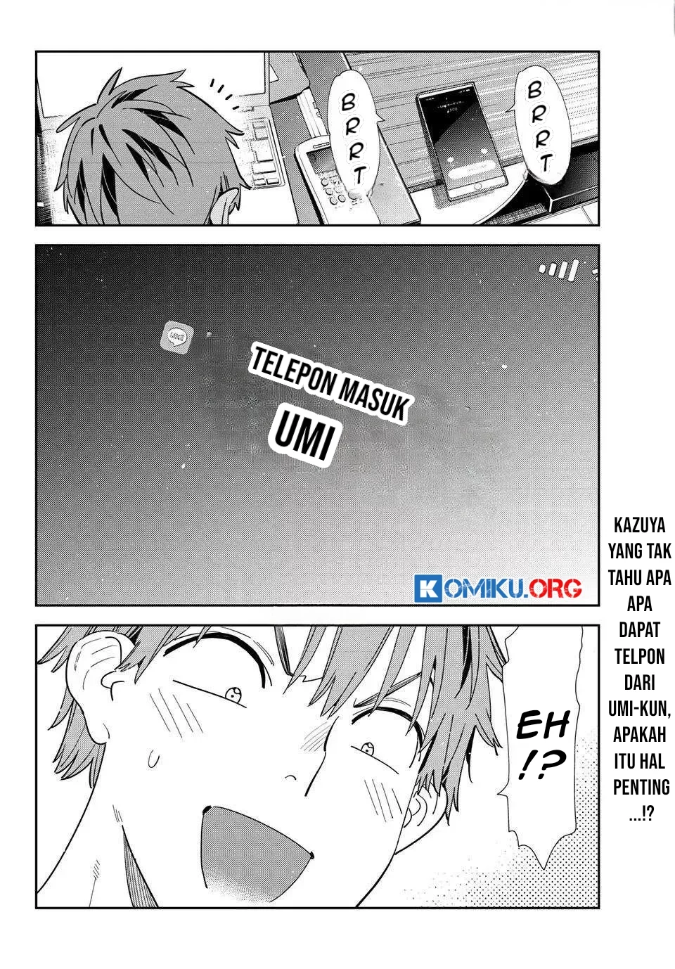 Kanojo Okarishimasu Bab 395 halaman 21