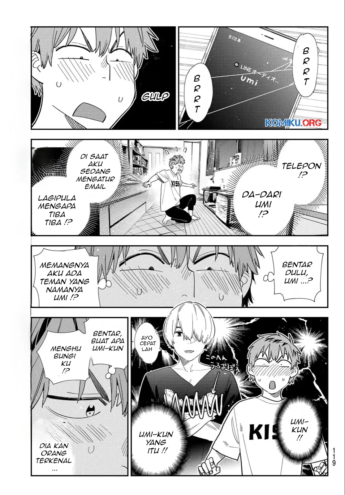 Kanojo Okarishimasu Bab 396 halaman 4