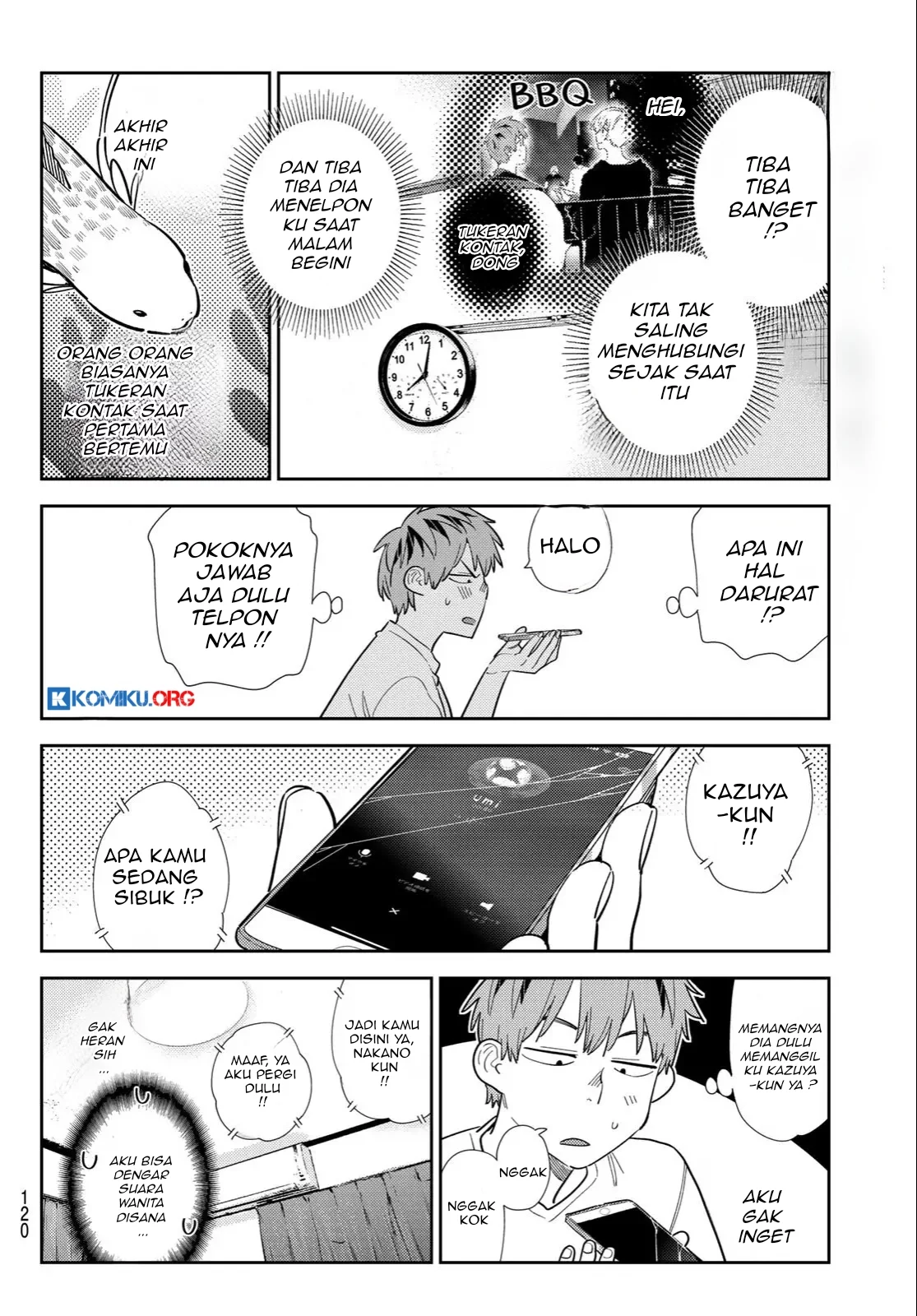 Kanojo Okarishimasu Bab 396 halaman 5