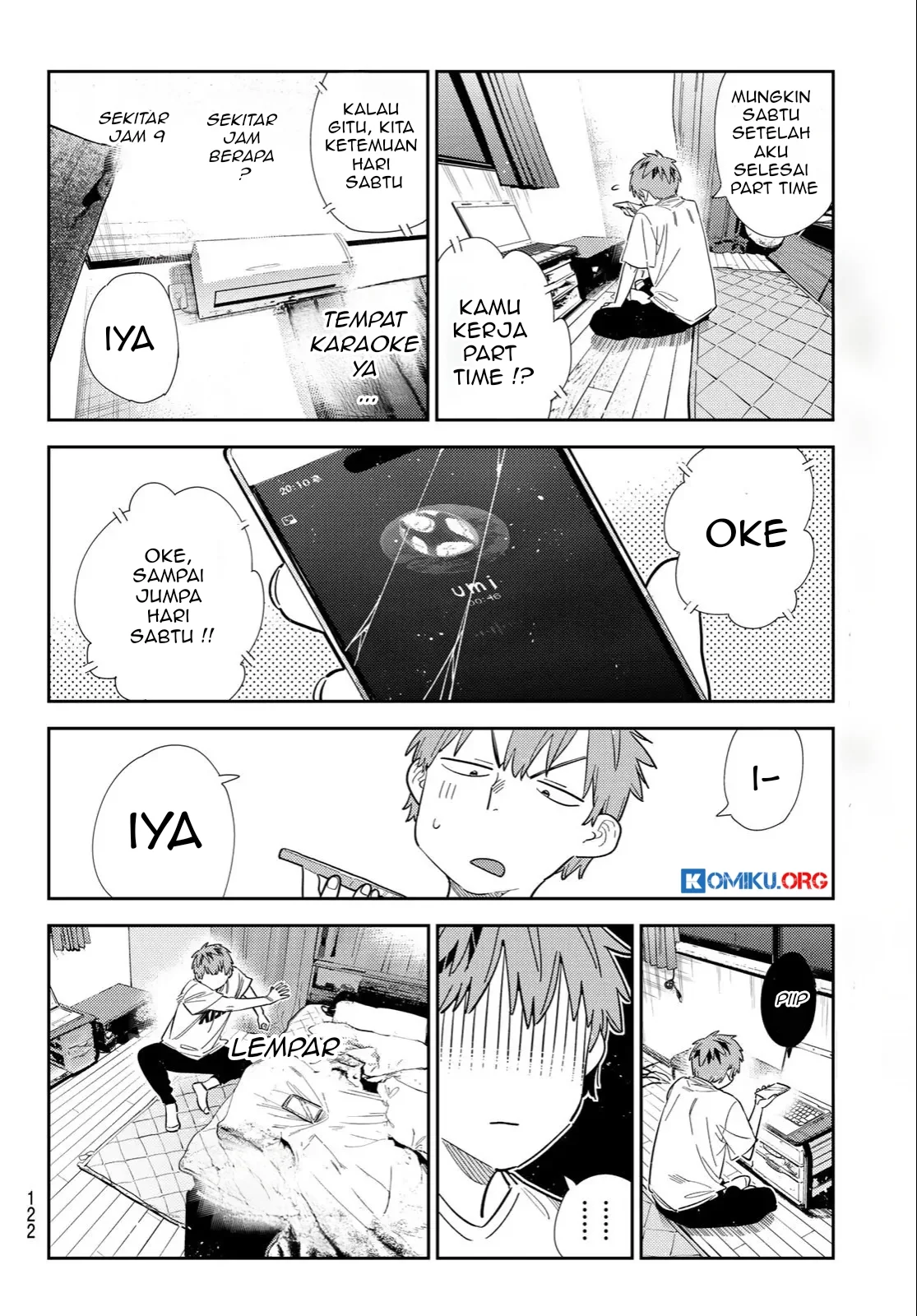 Kanojo Okarishimasu Bab 396 halaman 7