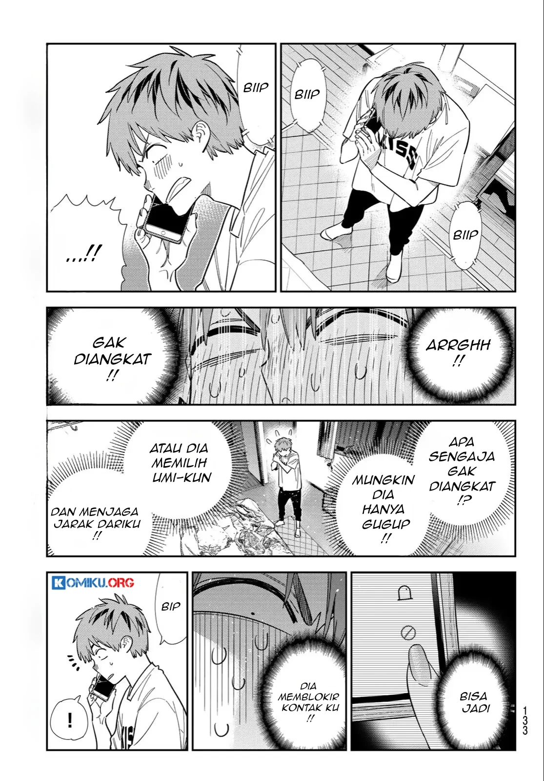 Kanojo Okarishimasu Bab 396 halaman 18