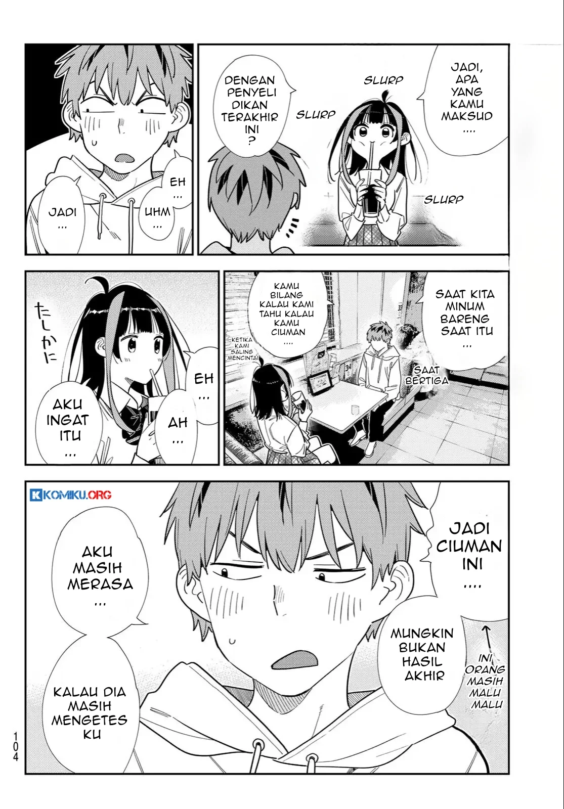 Kanojo Okarishimasu Bab 398 halaman 5