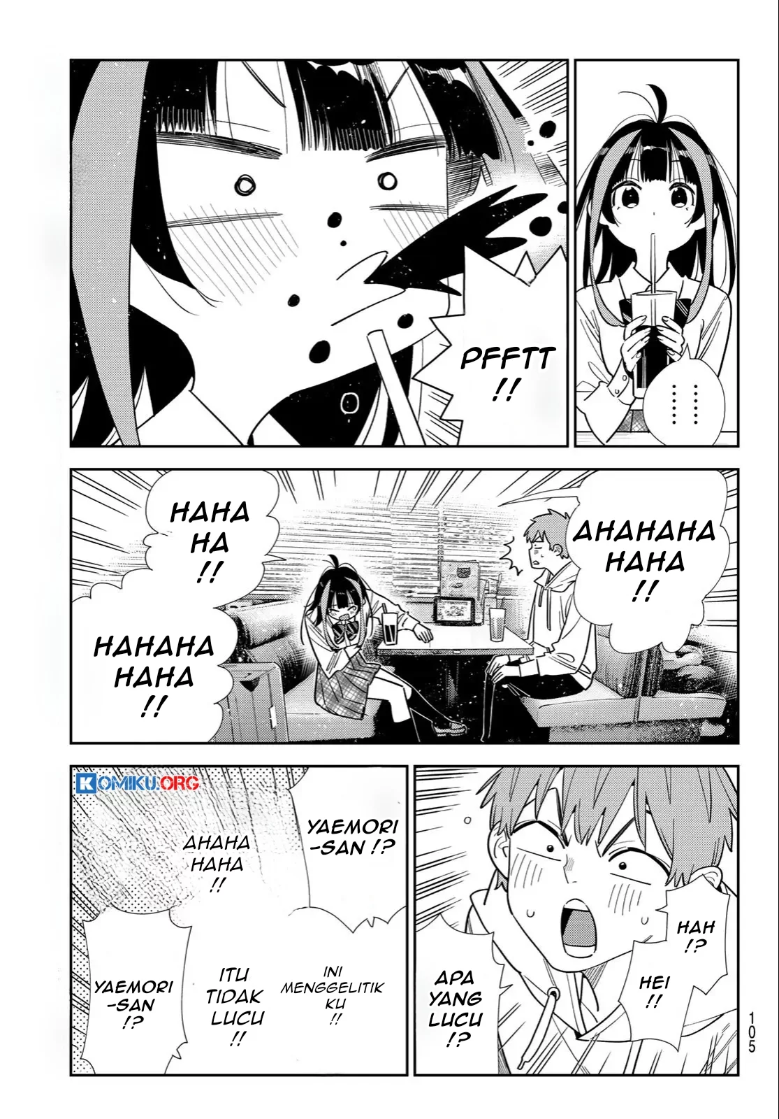 Kanojo Okarishimasu Bab 398 halaman 6