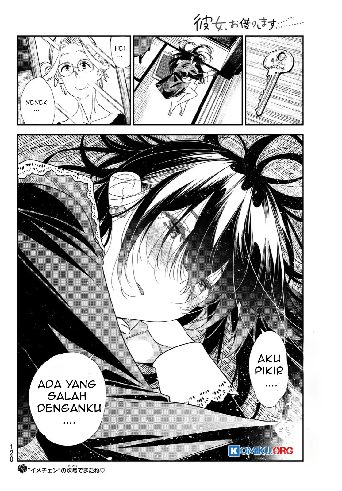Kanojo Okarishimasu Bab 398 halaman 21