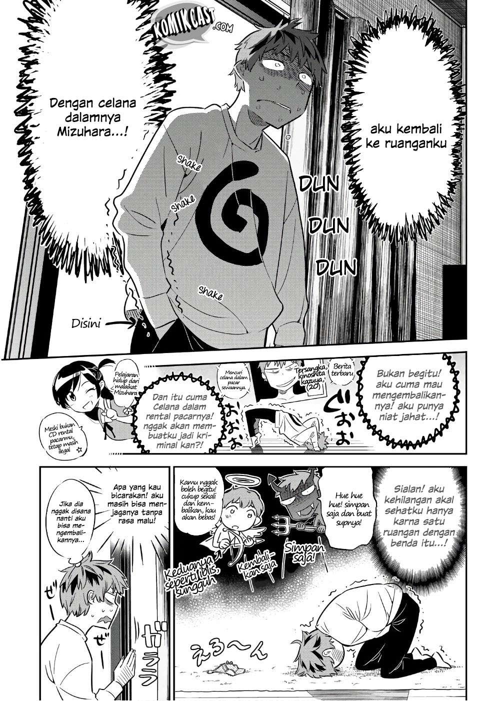 Kanojo Okarishimasu Bab 40 halaman 10