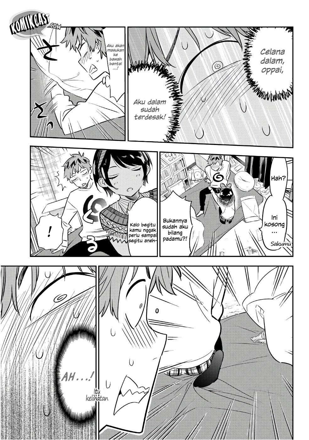 Kanojo Okarishimasu Bab 40 halaman 15