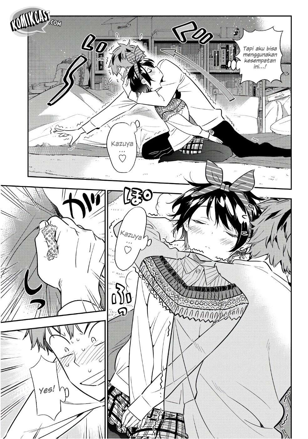 Kanojo Okarishimasu Bab 40 halaman 17