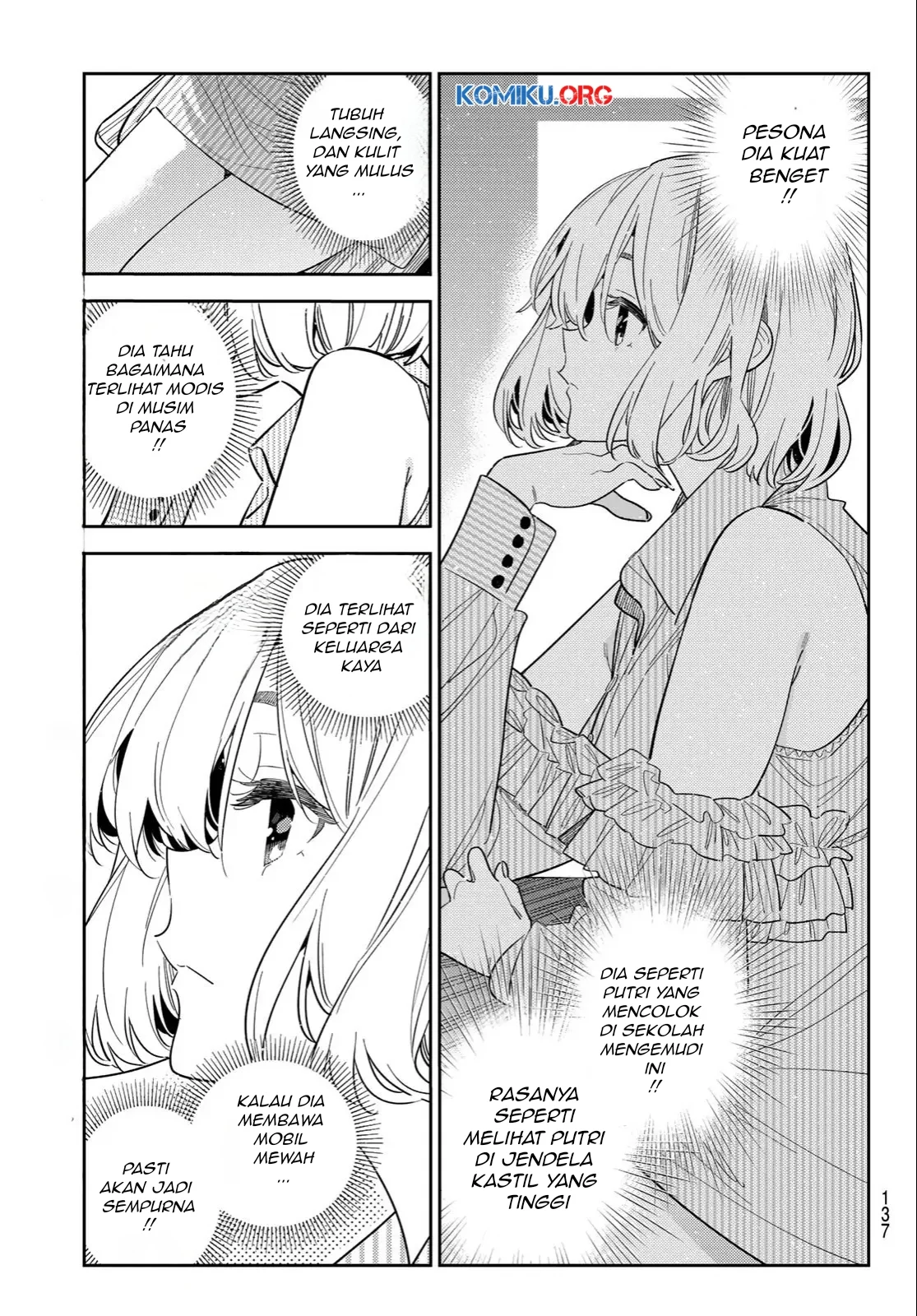 Kanojo Okarishimasu Bab 400 halaman 10