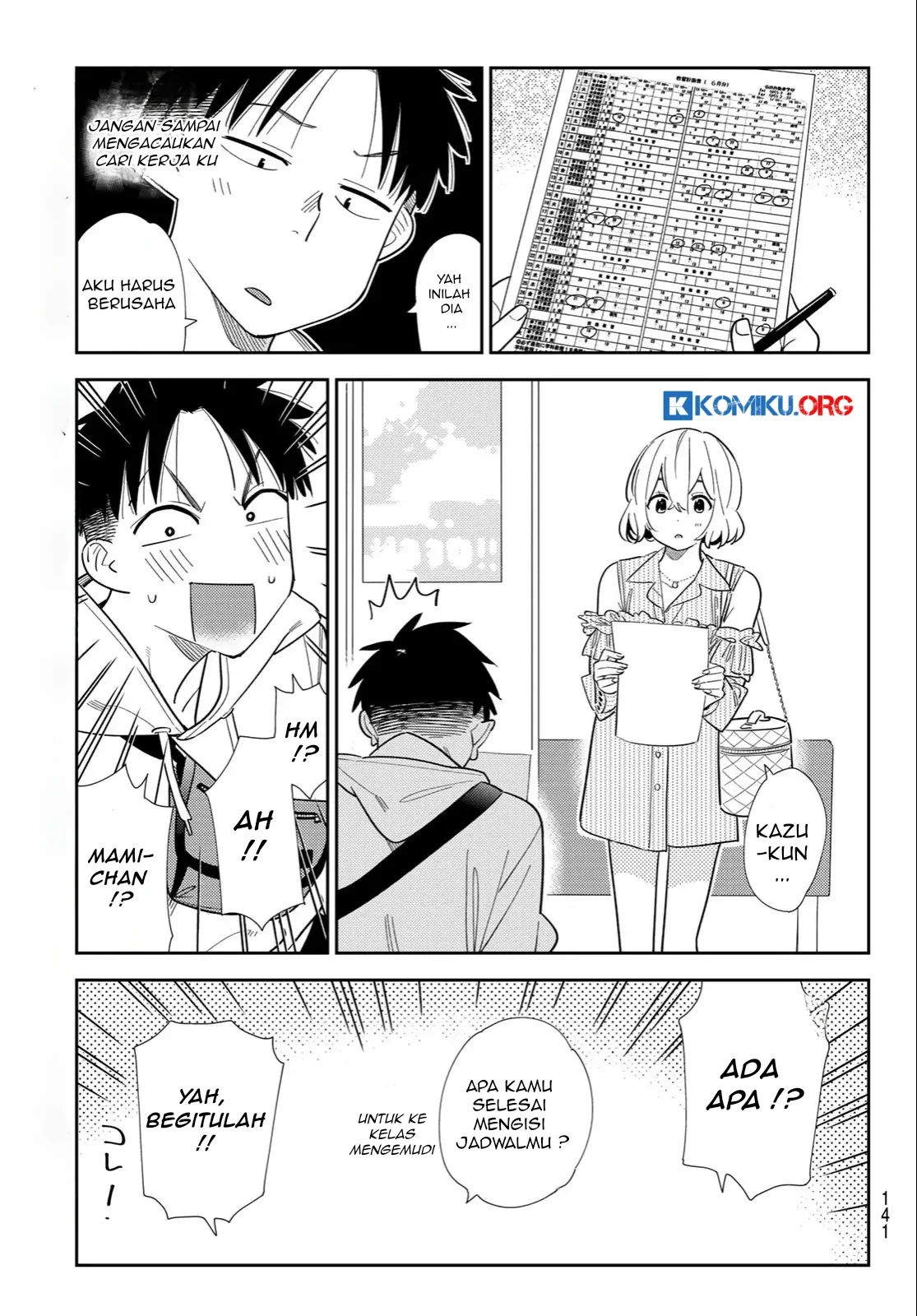 Kanojo Okarishimasu Bab 400 halaman 14