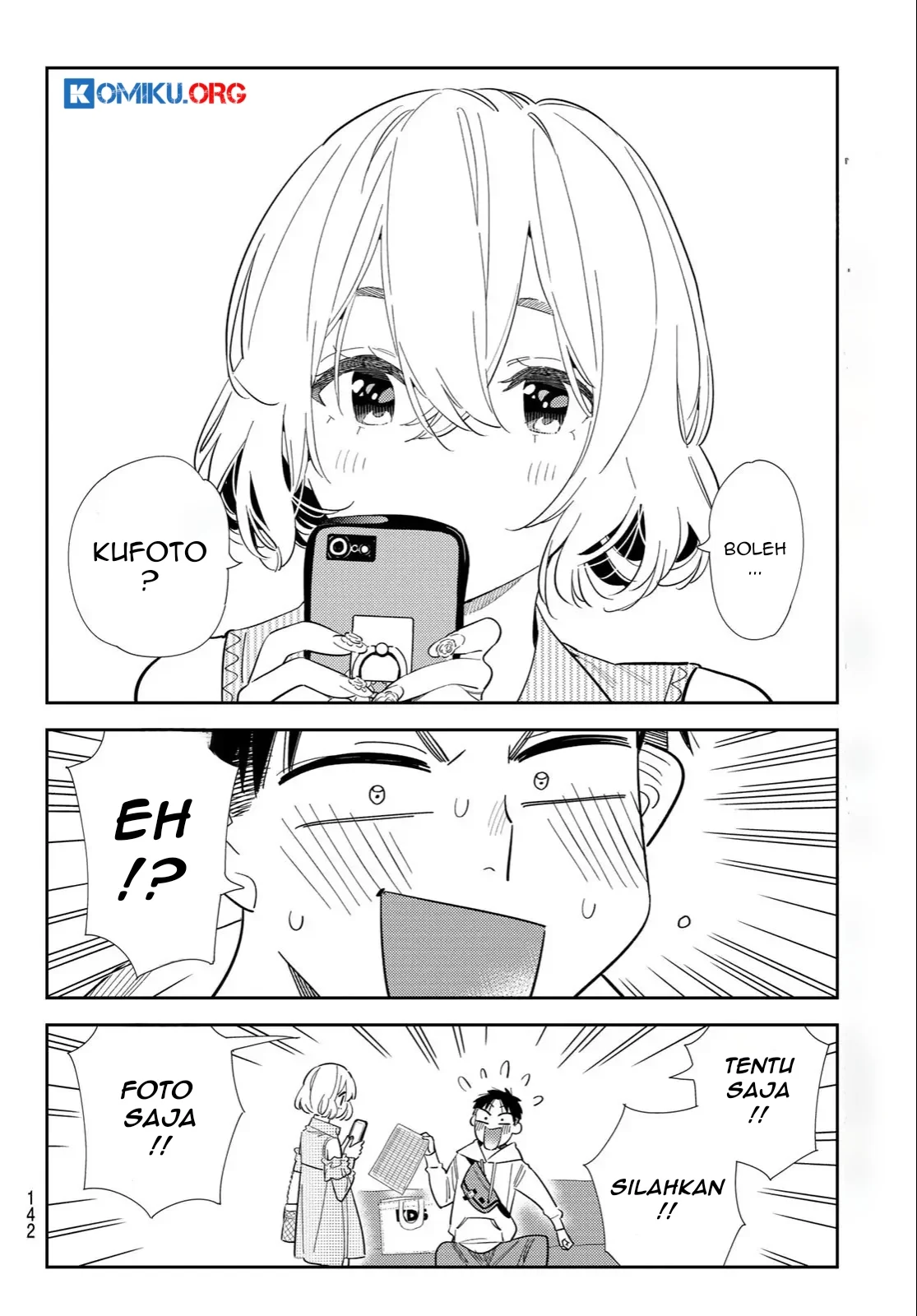 Kanojo Okarishimasu Bab 400 halaman 15