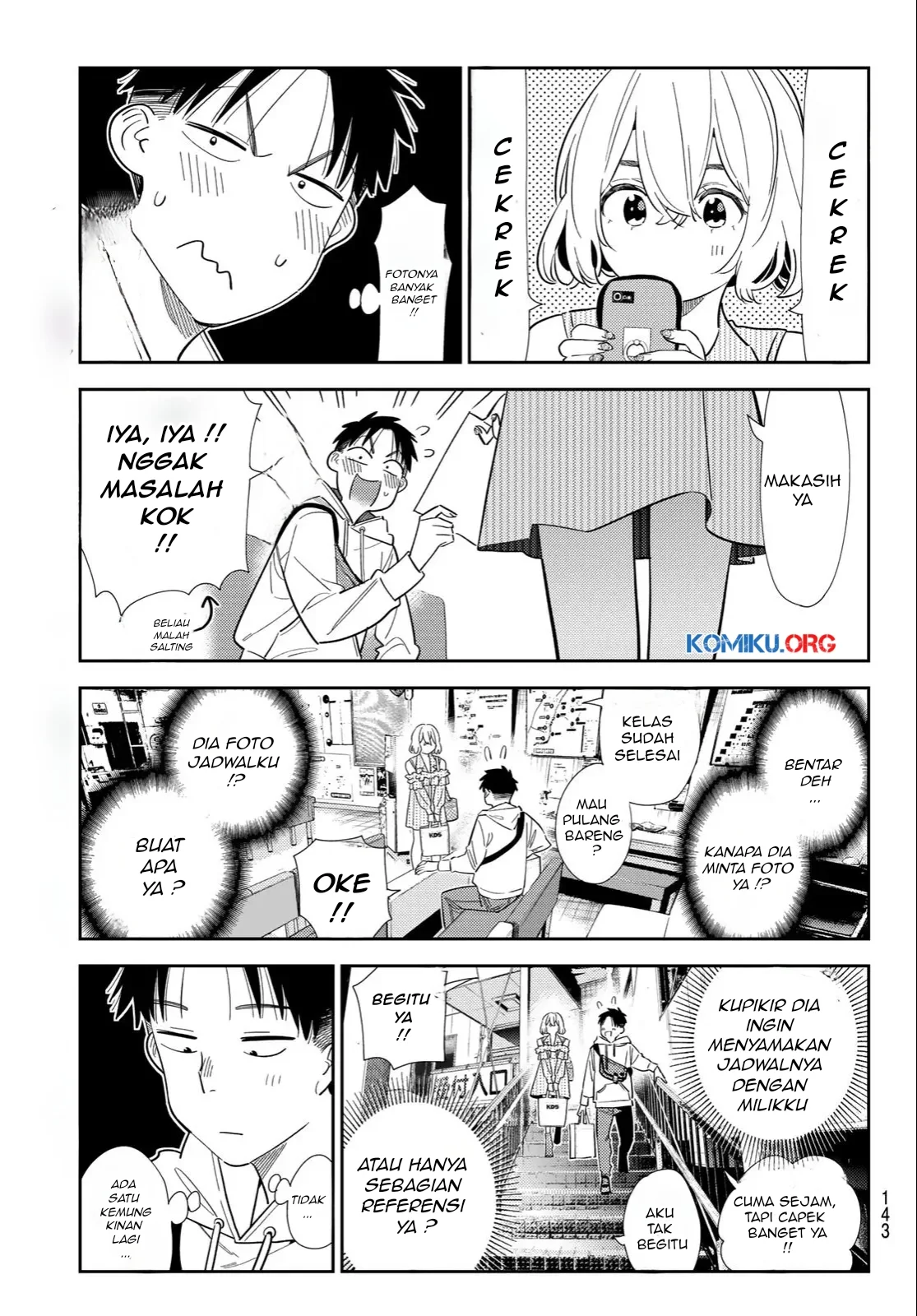 Kanojo Okarishimasu Bab 400 halaman 16