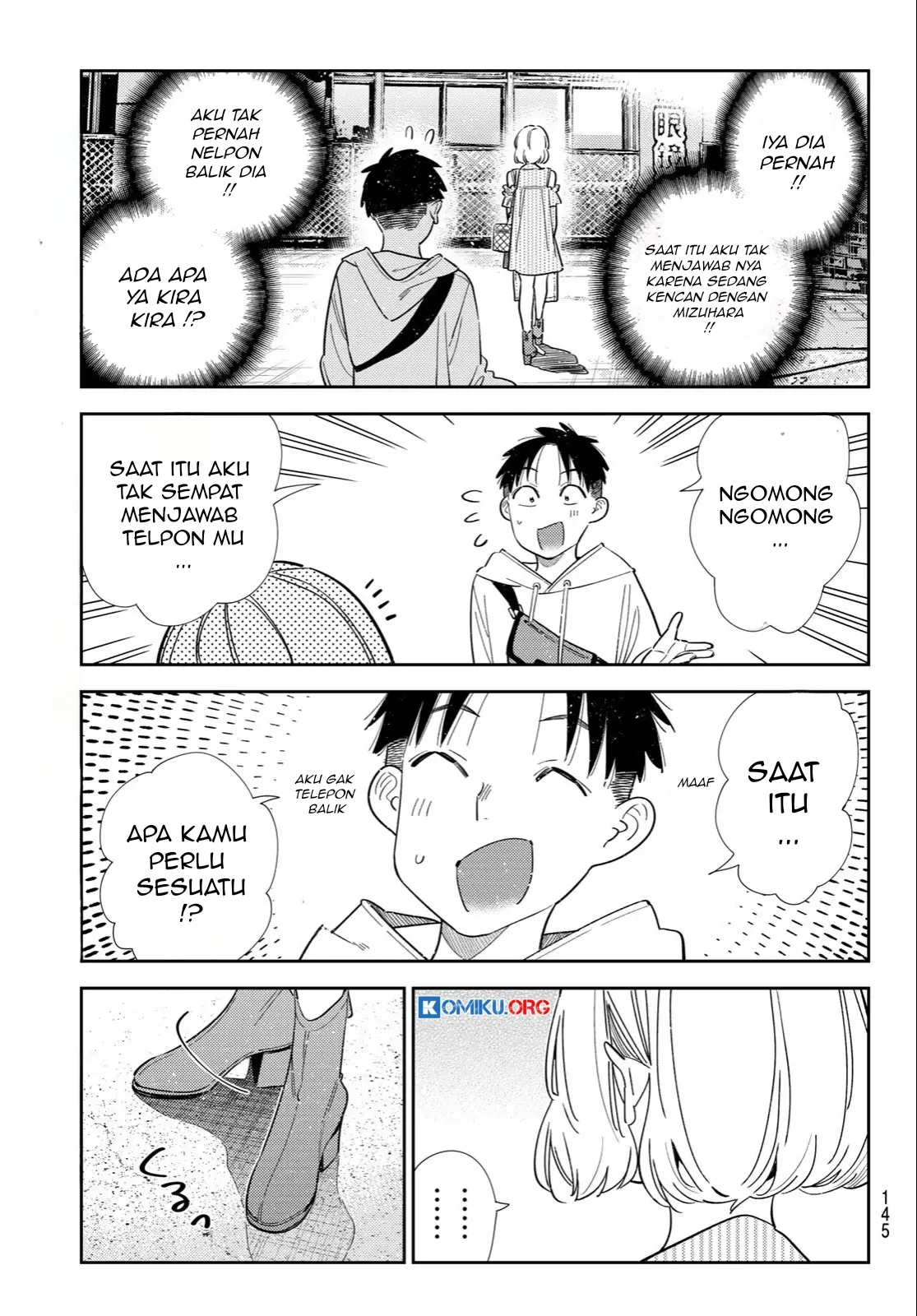 Kanojo Okarishimasu Bab 400 halaman 18