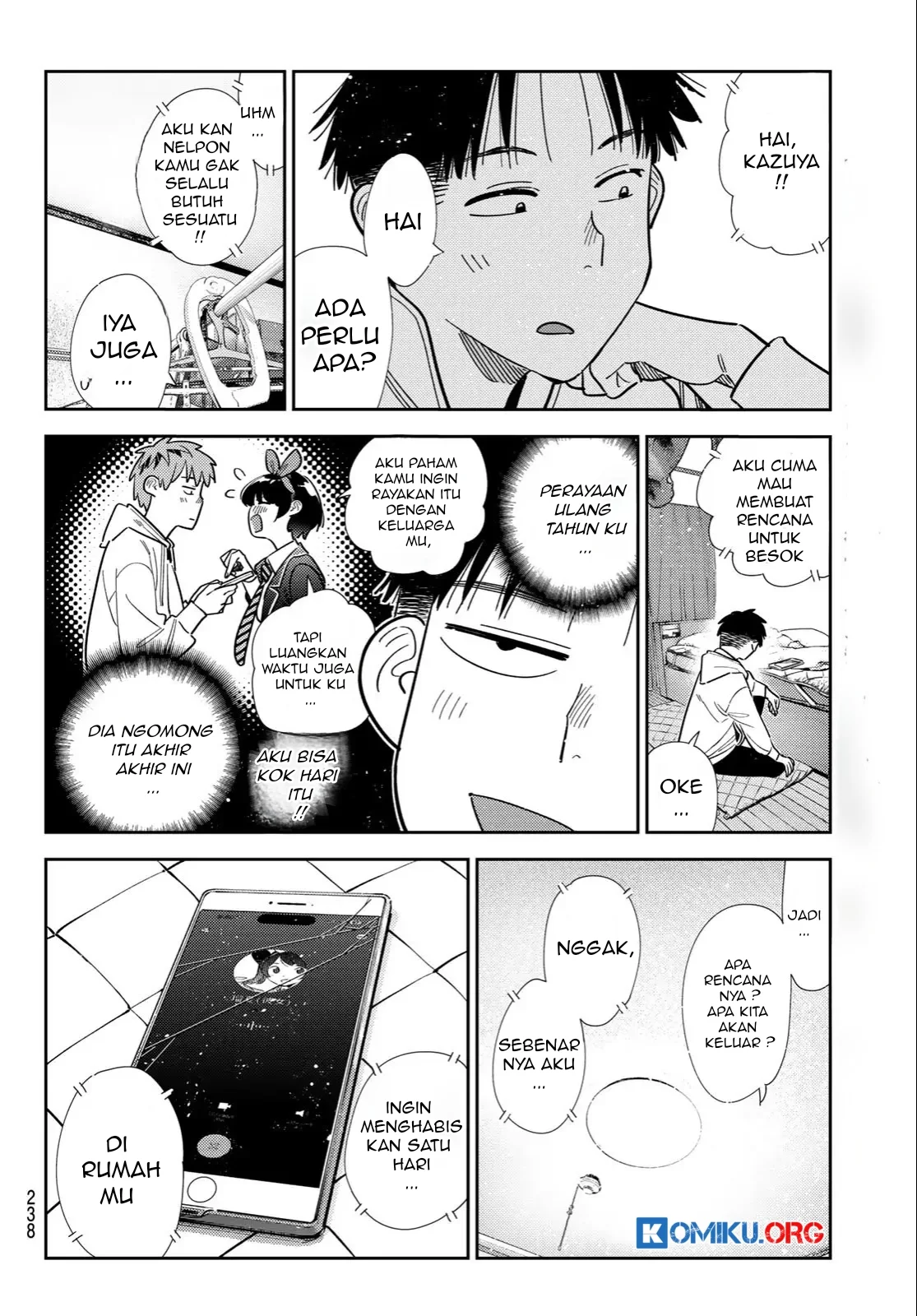 Kanojo Okarishimasu Bab 401 halaman 15
