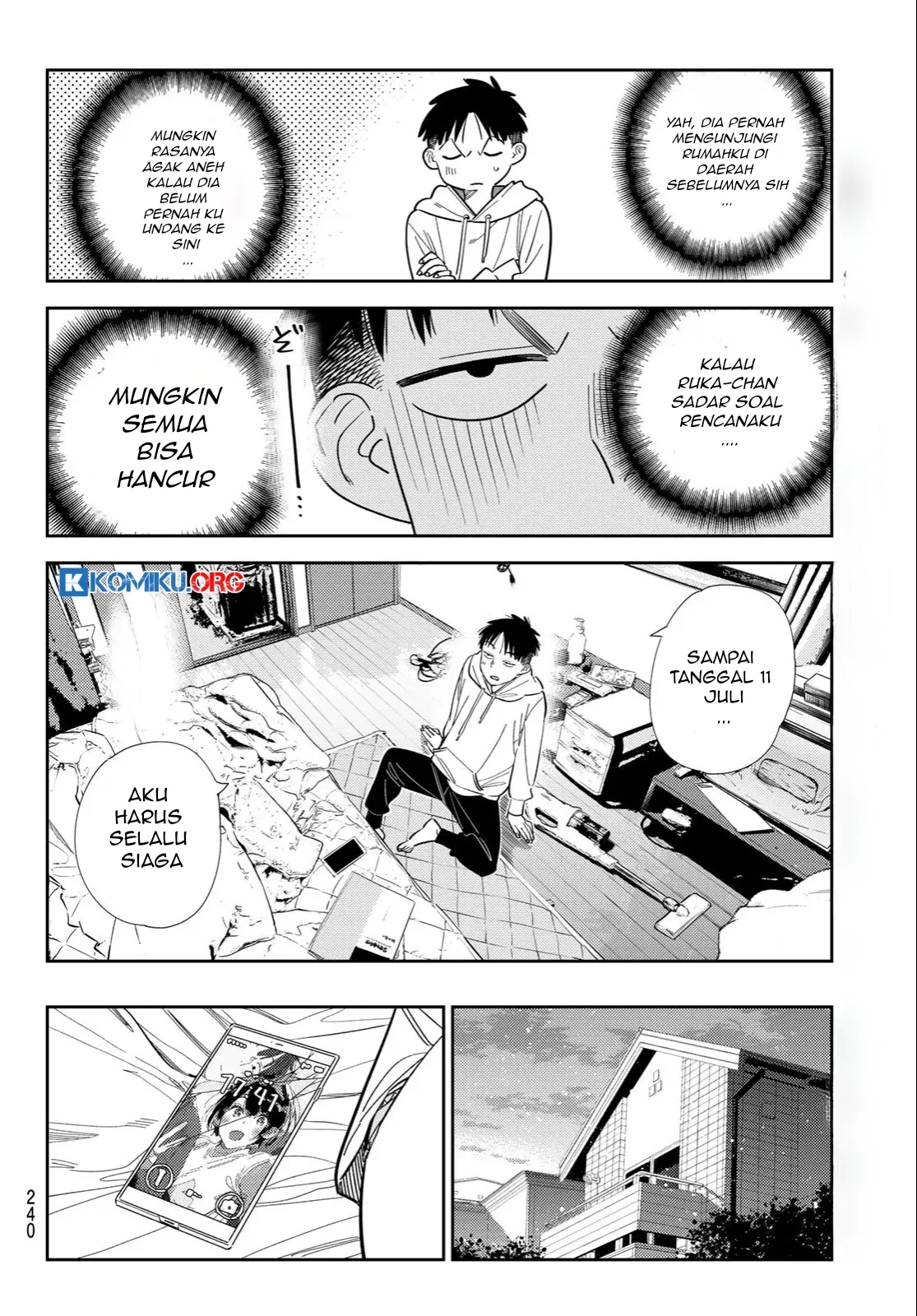 Kanojo Okarishimasu Bab 401 halaman 17