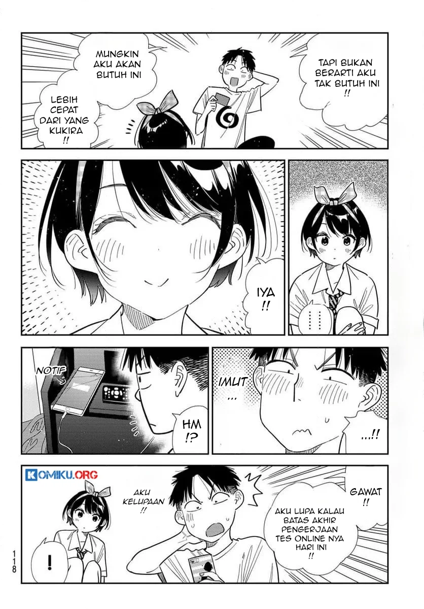 Kanojo Okarishimasu Bab 402 halaman 9