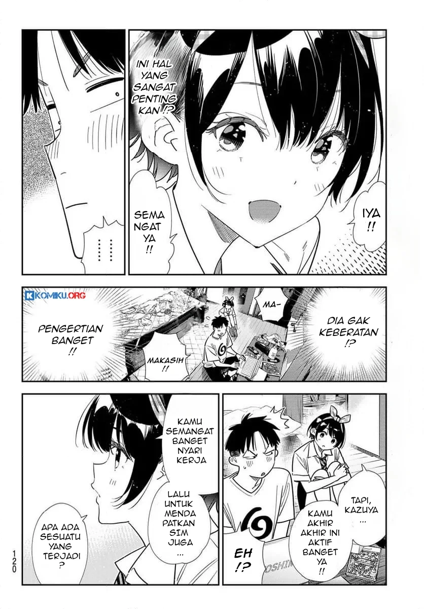 Kanojo Okarishimasu Bab 402 halaman 11