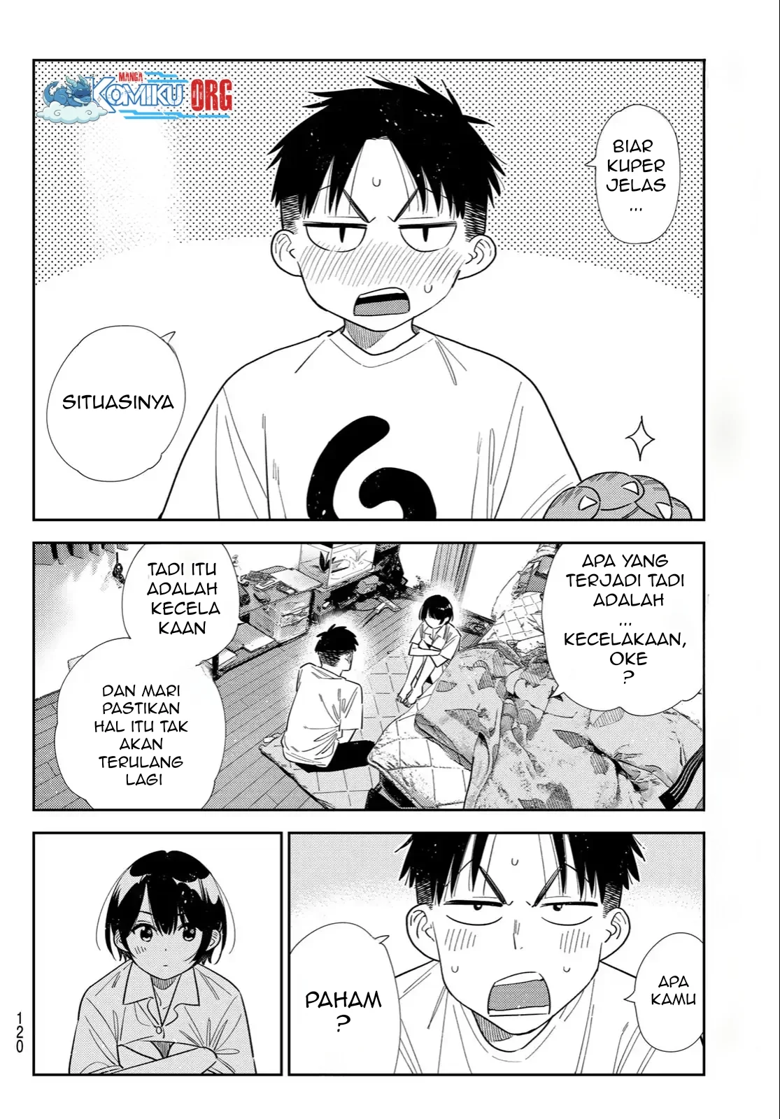 Kanojo Okarishimasu Bab 406 halaman 3