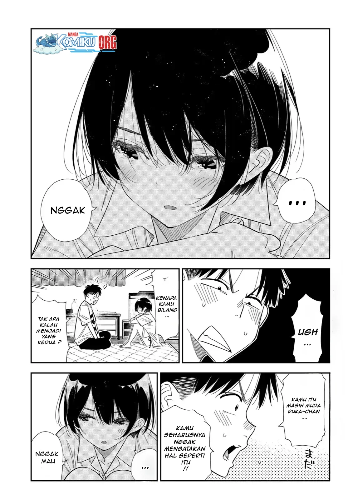 Kanojo Okarishimasu Bab 406 halaman 4