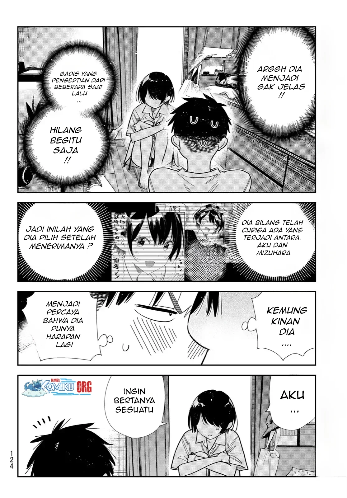 Kanojo Okarishimasu Bab 406 halaman 7