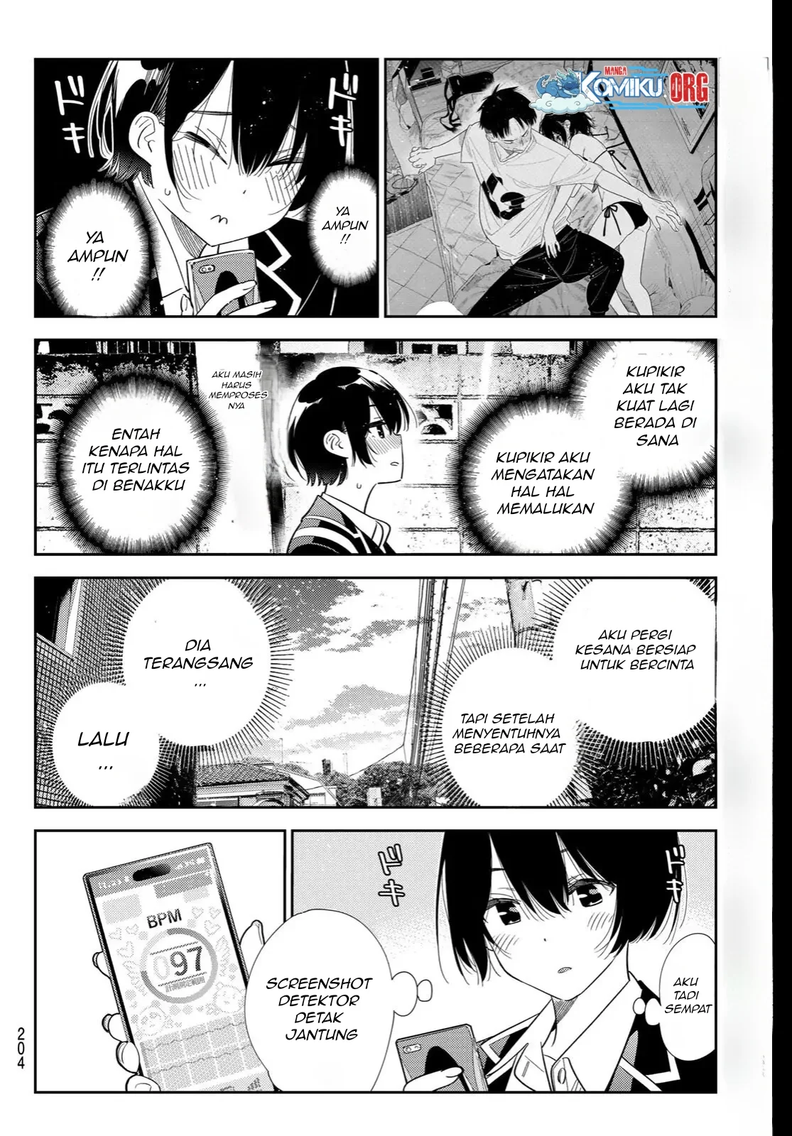 Kanojo Okarishimasu Bab 407 halaman 5