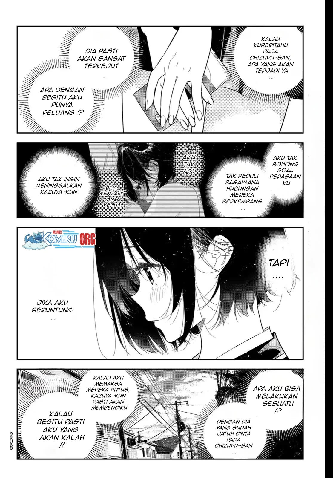 Kanojo Okarishimasu Bab 407 halaman 9