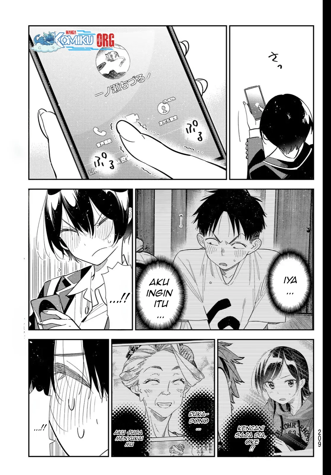 Kanojo Okarishimasu Bab 407 halaman 10