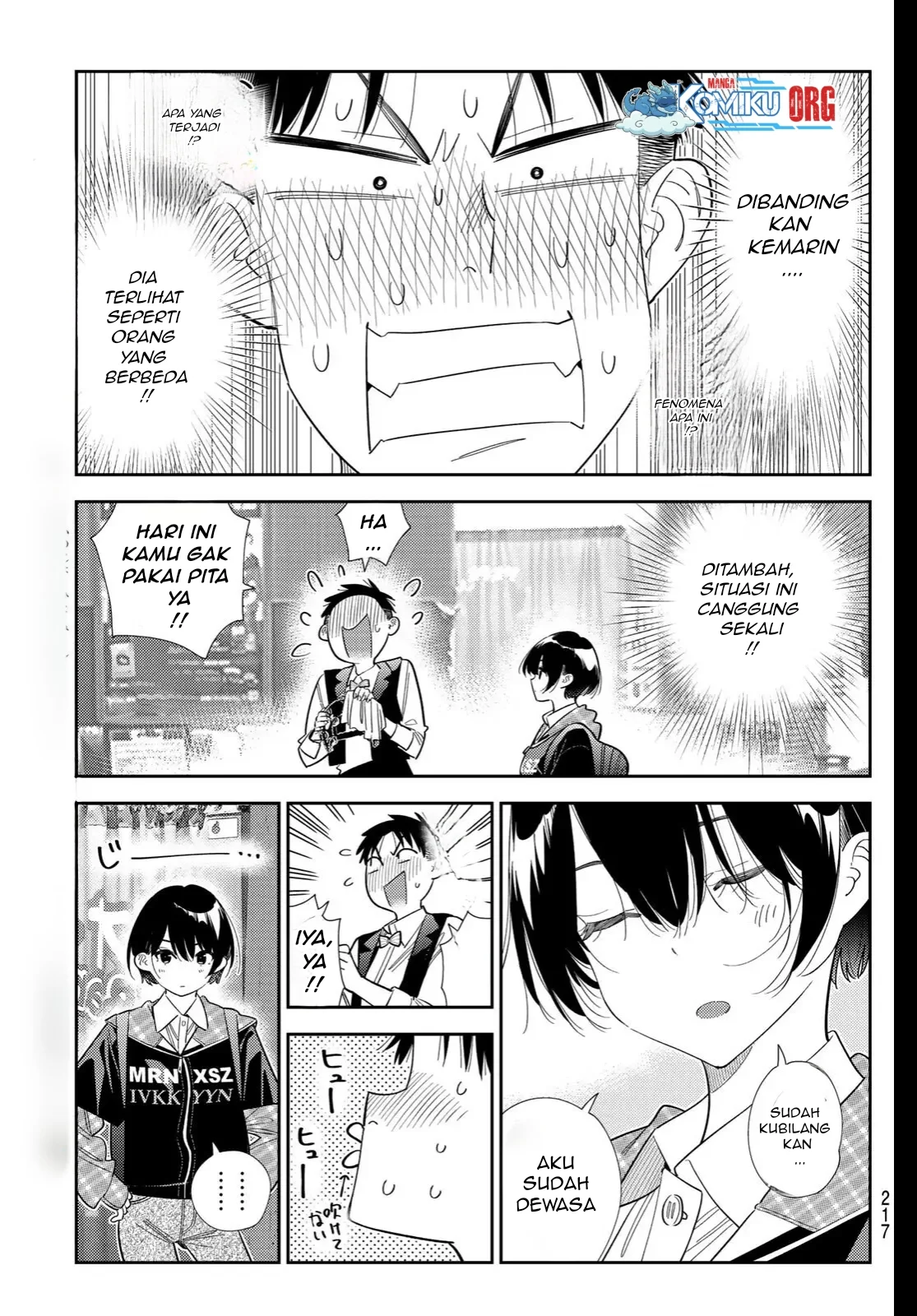 Kanojo Okarishimasu Bab 407 halaman 18