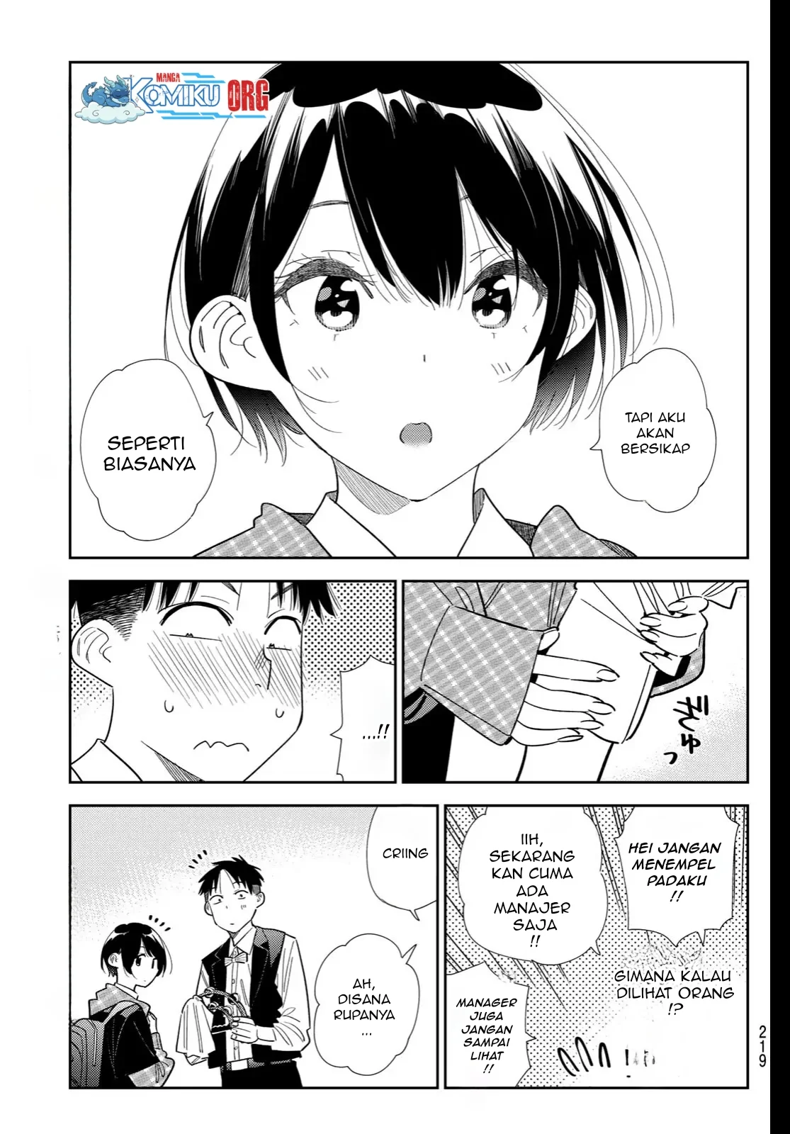 Kanojo Okarishimasu Bab 407 halaman 20