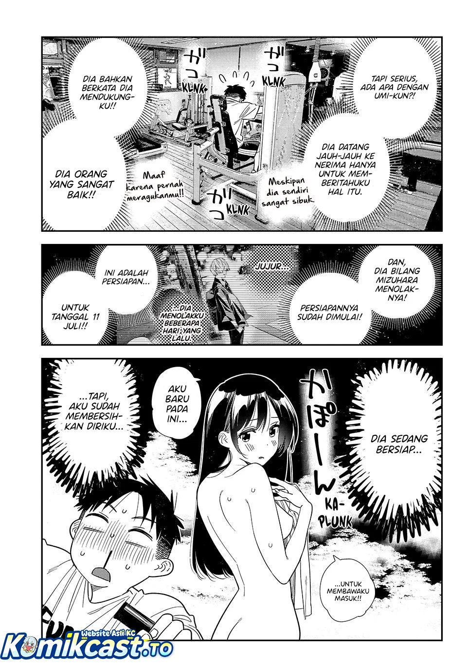 Kanojo Okarishimasu Bab 410 halaman 6