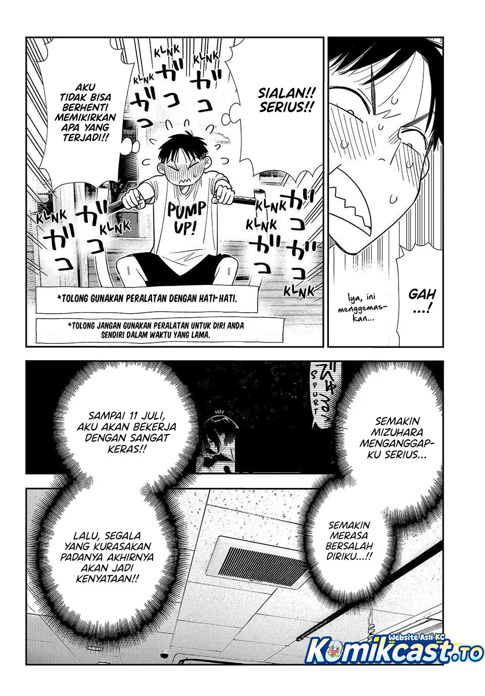 Kanojo Okarishimasu Bab 410 halaman 9