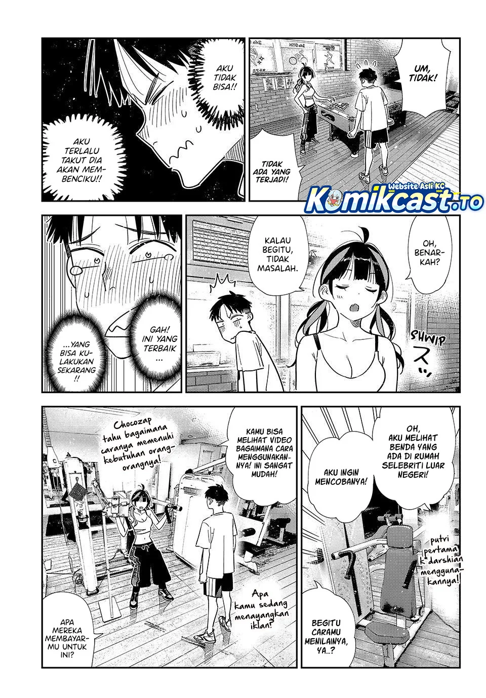Kanojo Okarishimasu Bab 410 halaman 16