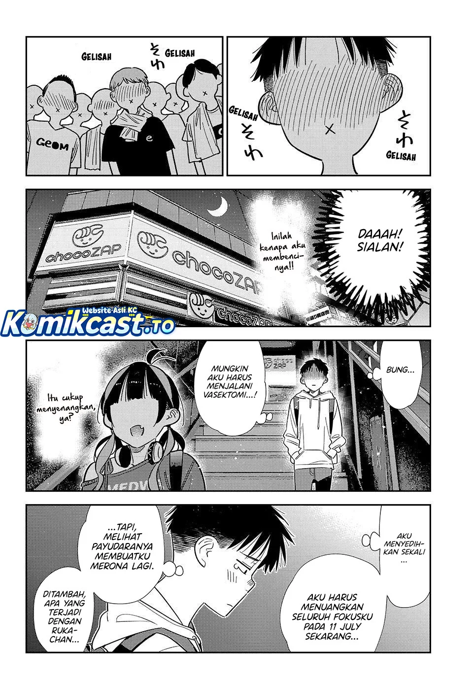 Kanojo Okarishimasu Bab 410 halaman 19