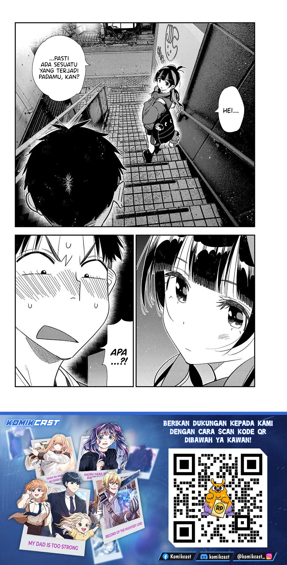 Kanojo Okarishimasu Bab 410 halaman 21