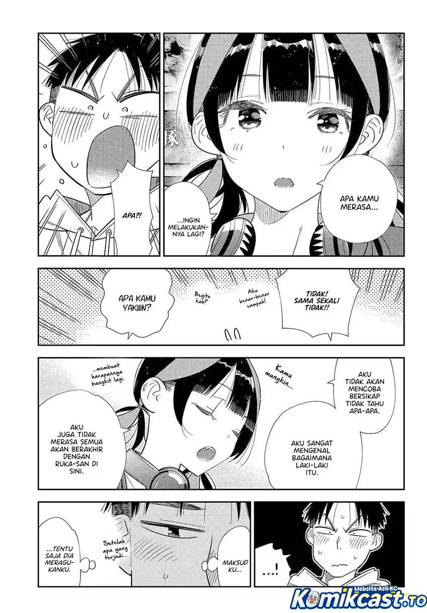Kanojo Okarishimasu Bab 411 halaman 8