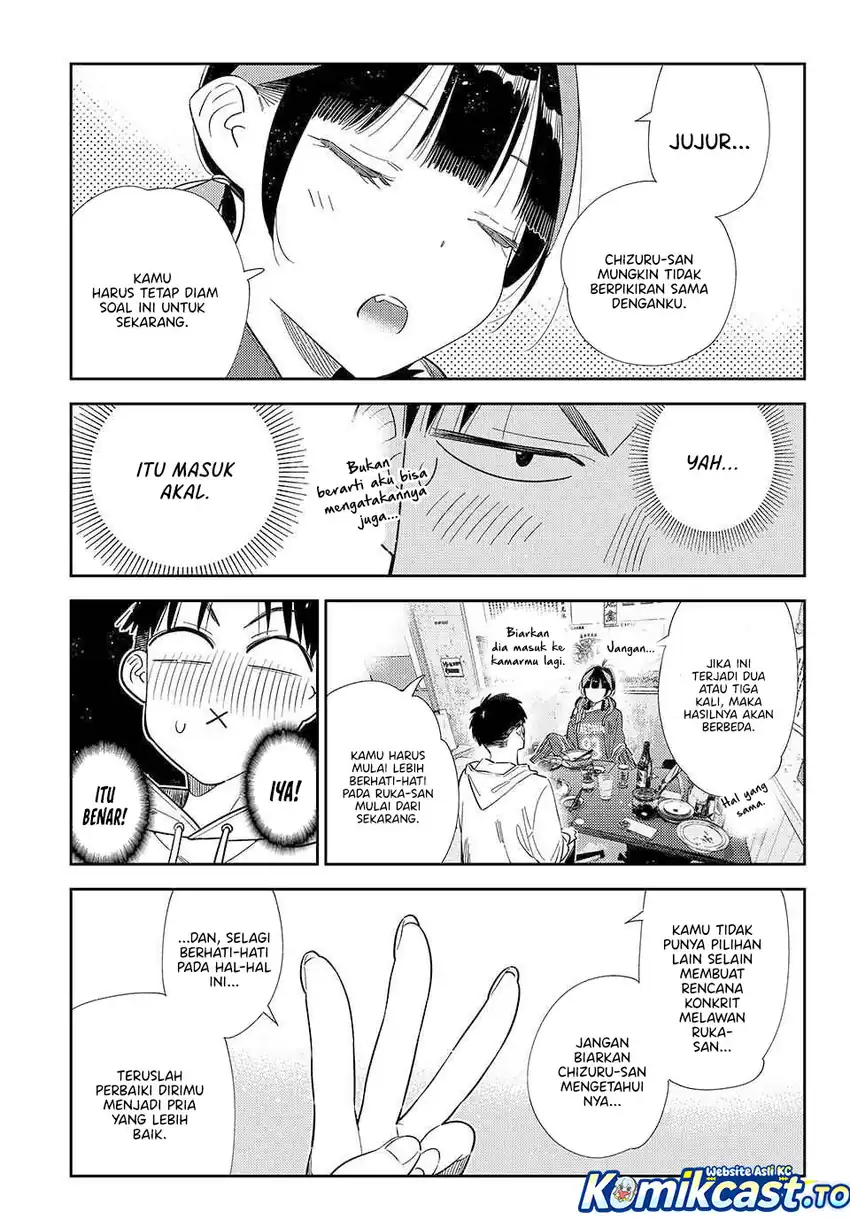 Kanojo Okarishimasu Bab 411 halaman 14