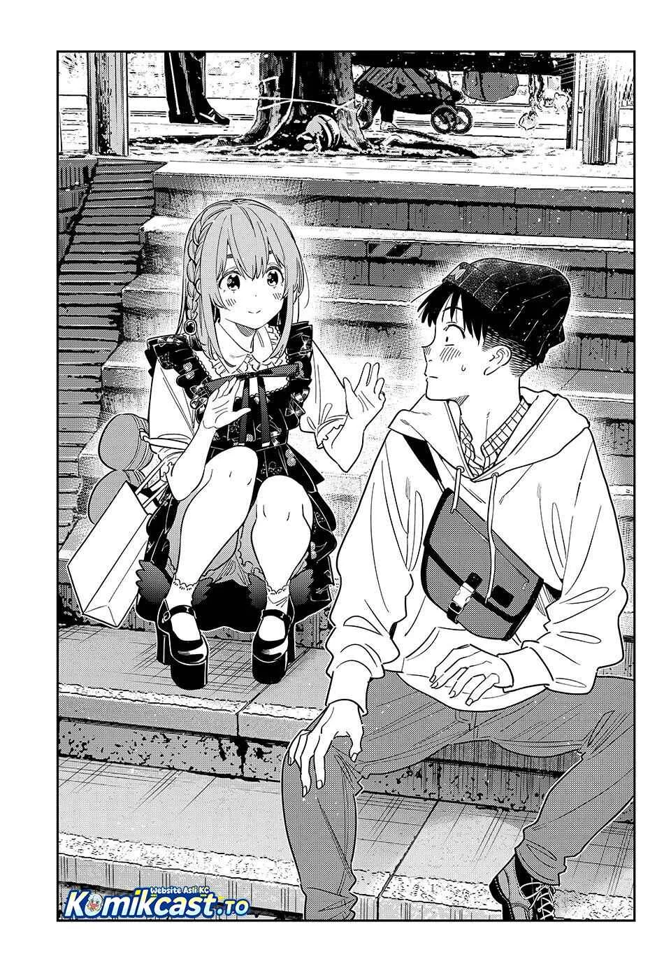 Kanojo Okarishimasu Bab 418 halaman 18