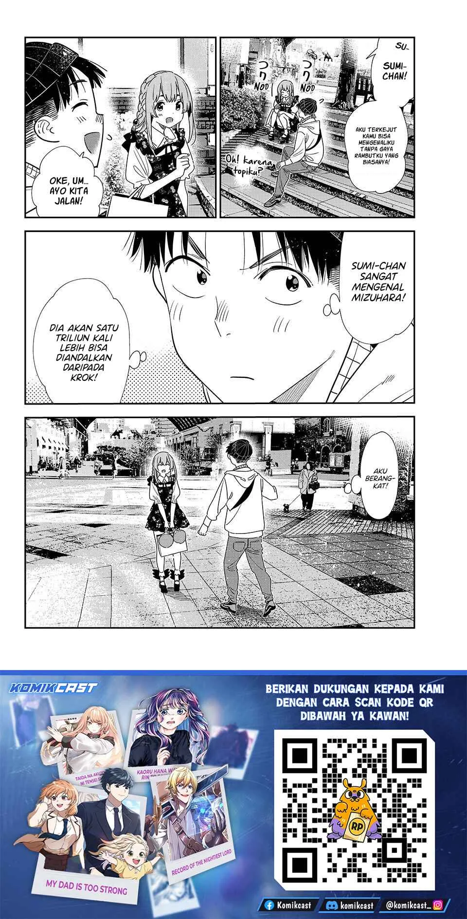 Kanojo Okarishimasu Bab 418 halaman 20