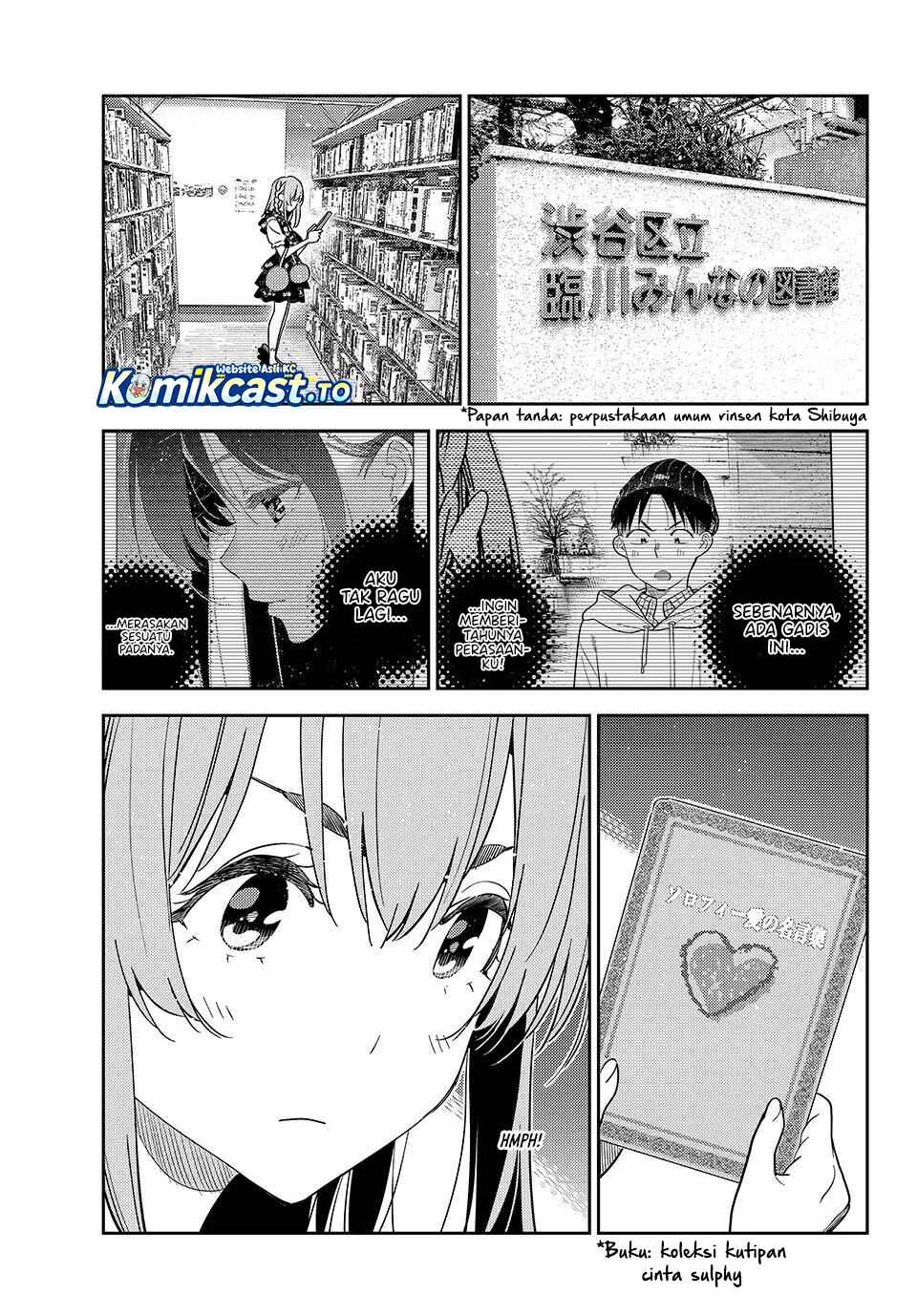 Kanojo Okarishimasu Bab 420 halaman 3