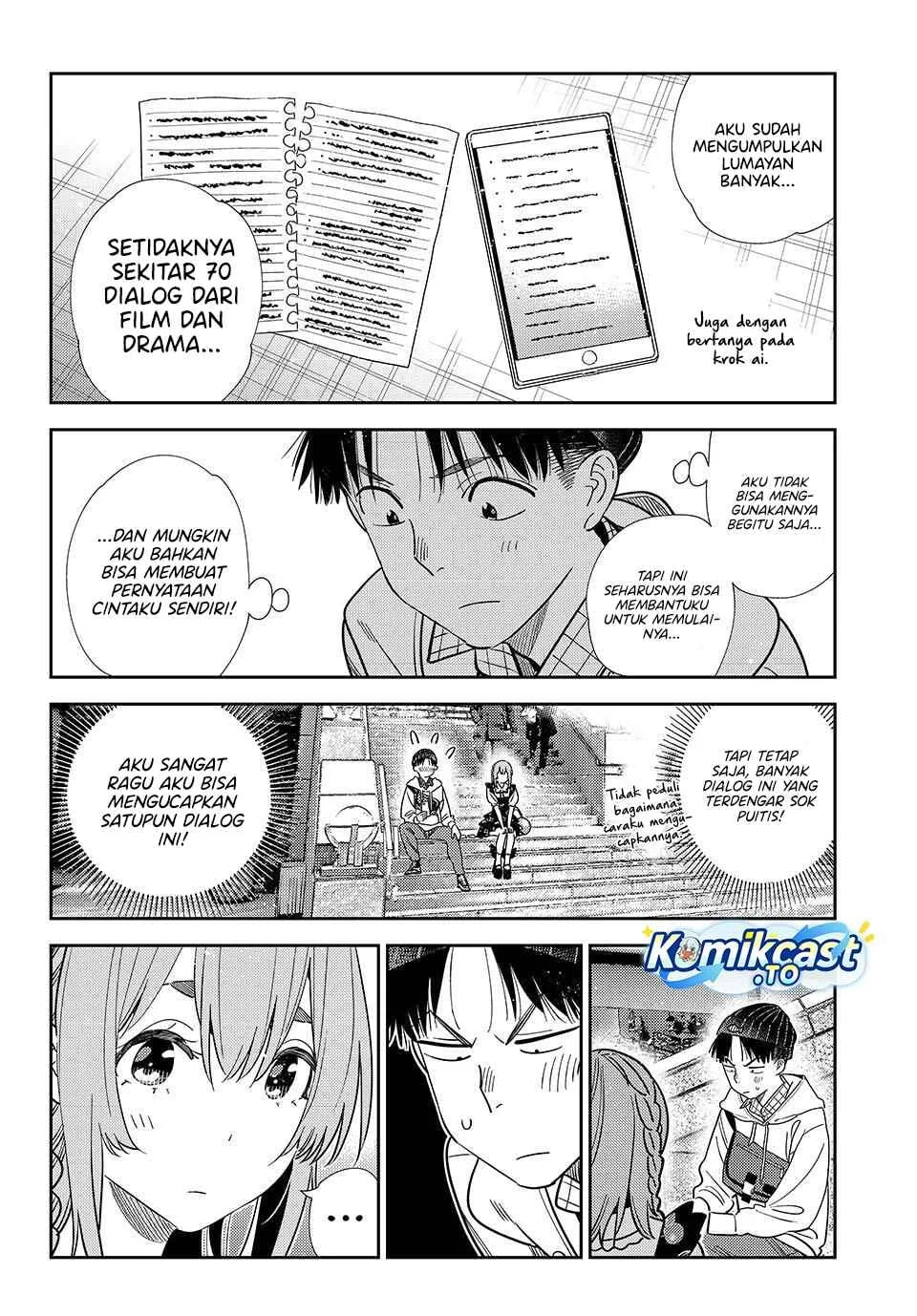 Kanojo Okarishimasu Bab 420 halaman 12