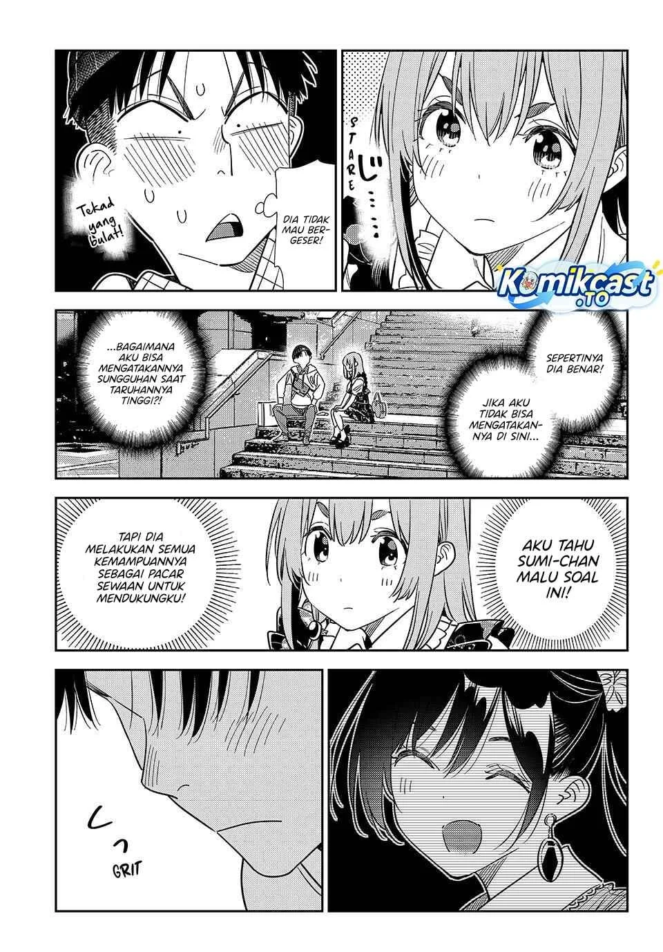Kanojo Okarishimasu Bab 420 halaman 15