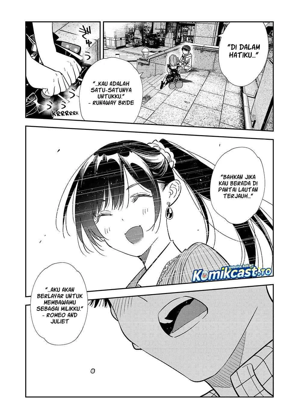 Kanojo Okarishimasu Bab 420 halaman 17