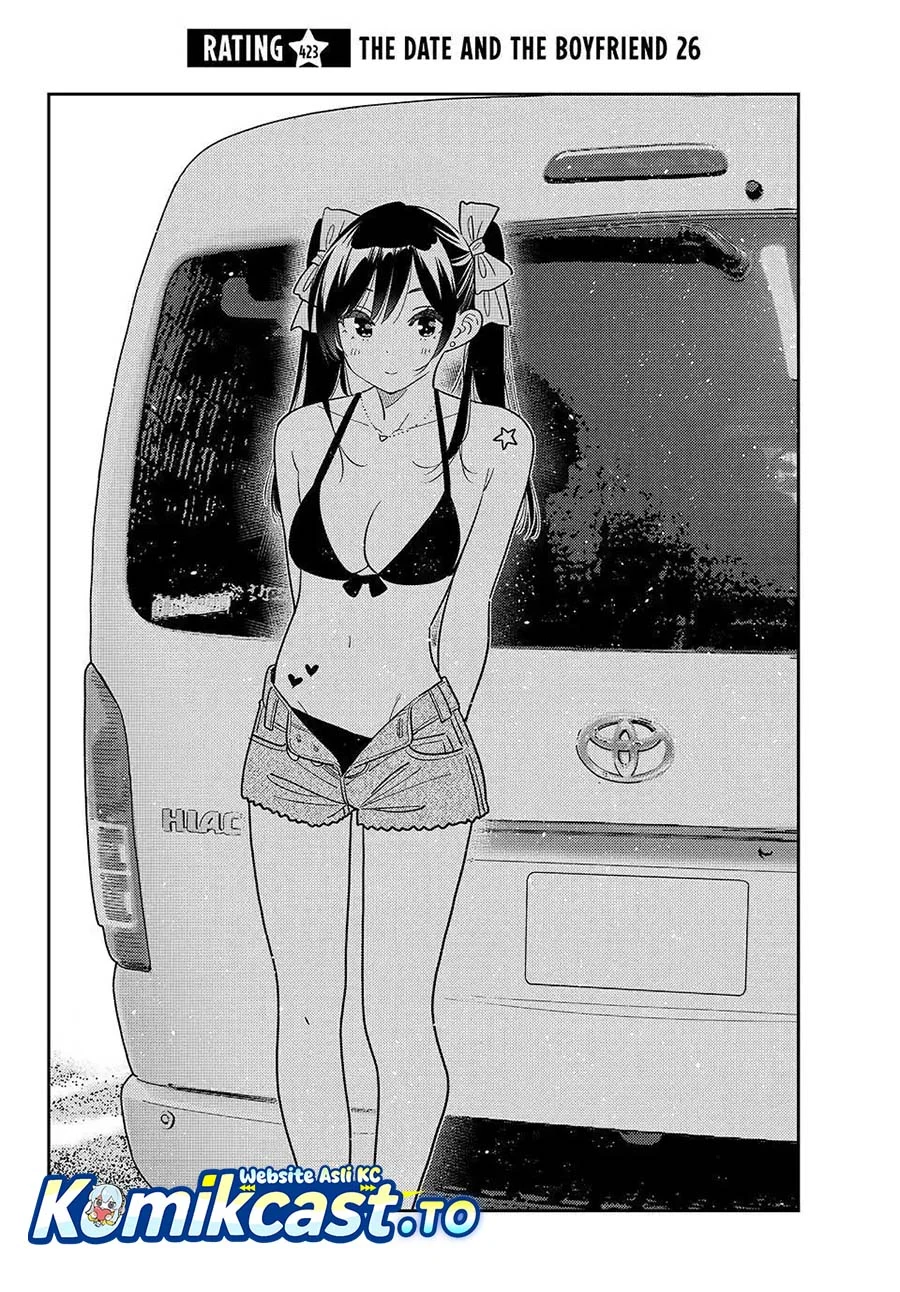 Kanojo Okarishimasu Bab 423 halaman 3
