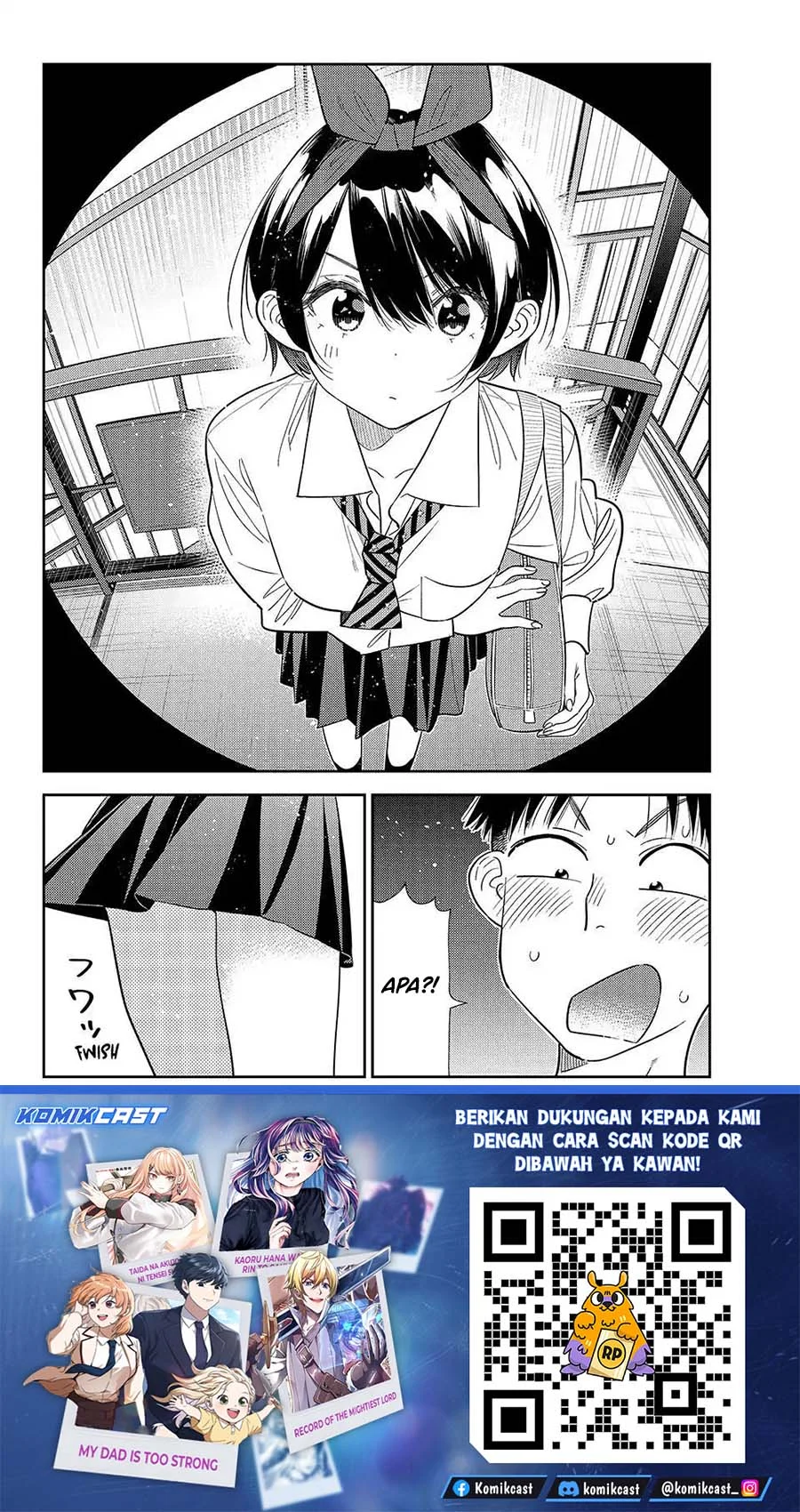 Kanojo Okarishimasu Bab 423 halaman 20