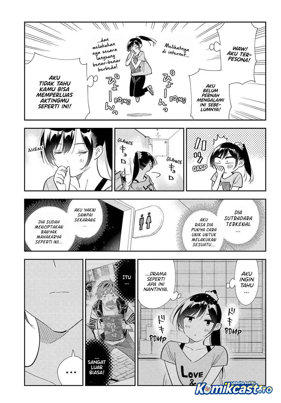 Kanojo Okarishimasu Bab 425 halaman 13