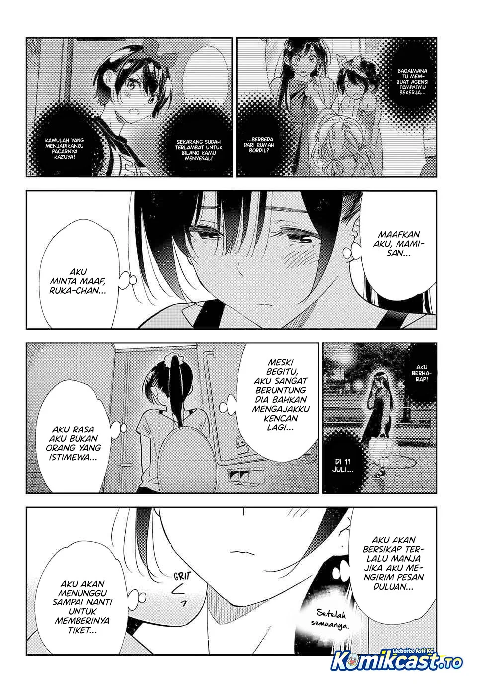 Kanojo Okarishimasu Bab 425 halaman 16