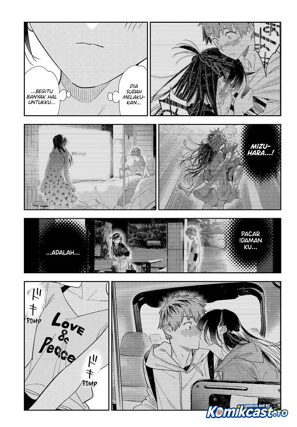 Kanojo Okarishimasu Bab 425 halaman 17