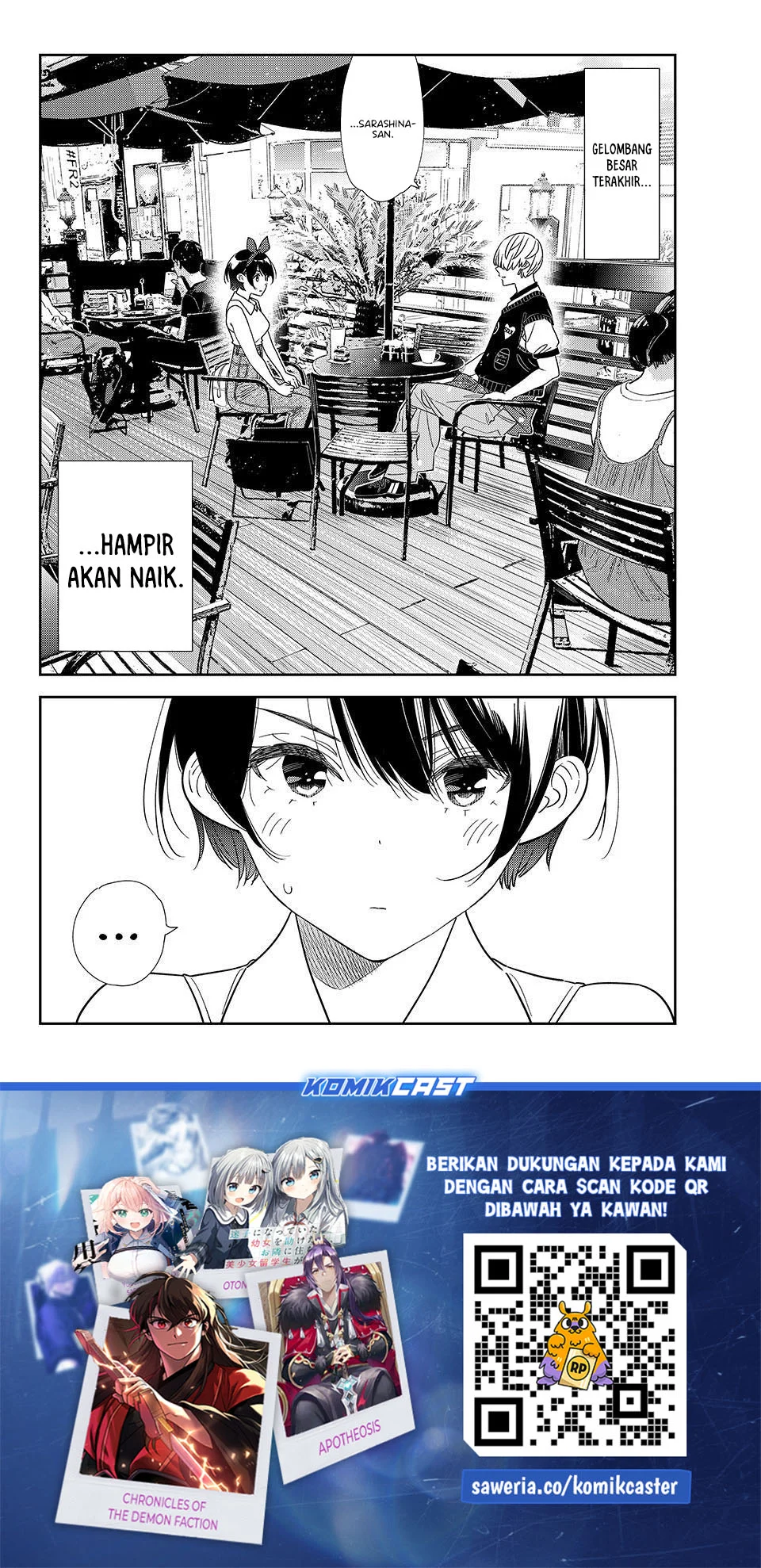 Kanojo Okarishimasu Bab 426 halaman 20