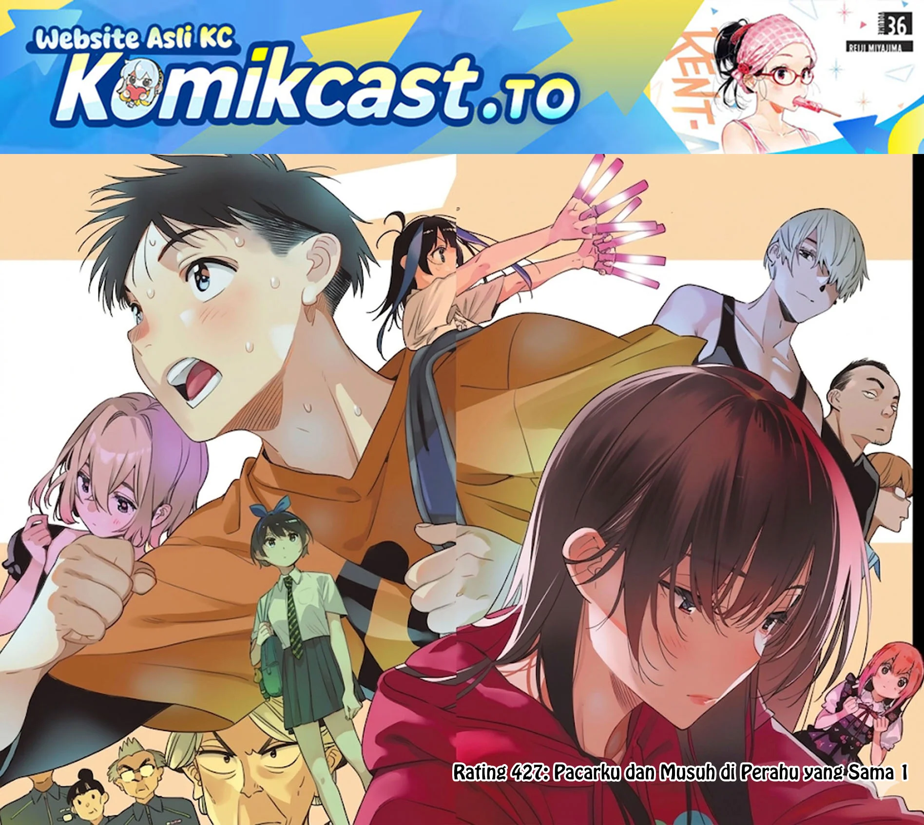 Kanojo Okarishimasu Bab 427 halaman 2