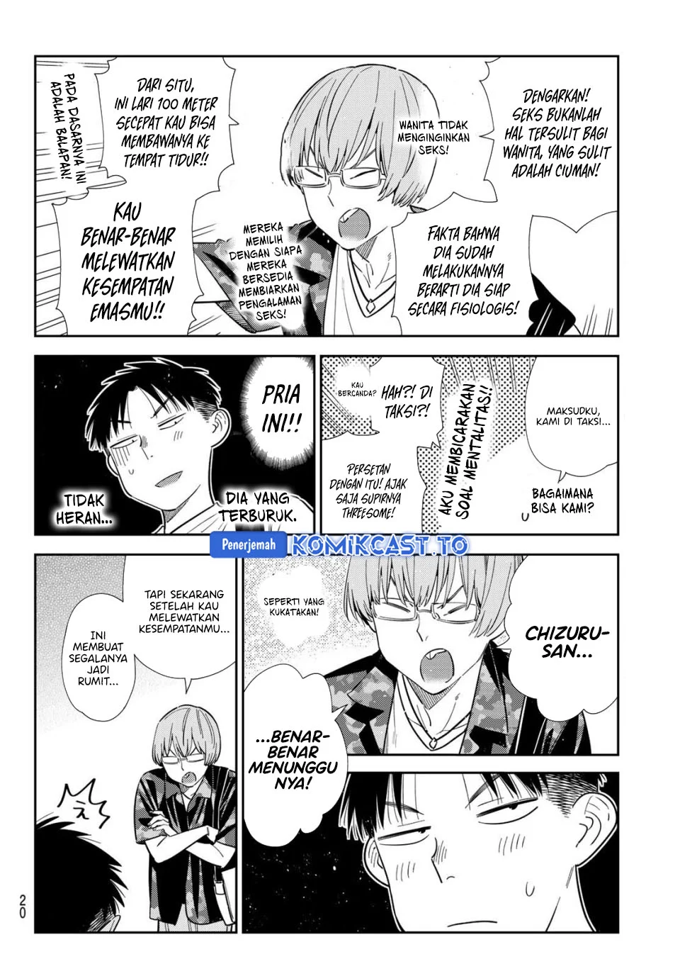 Kanojo Okarishimasu Bab 427 halaman 8