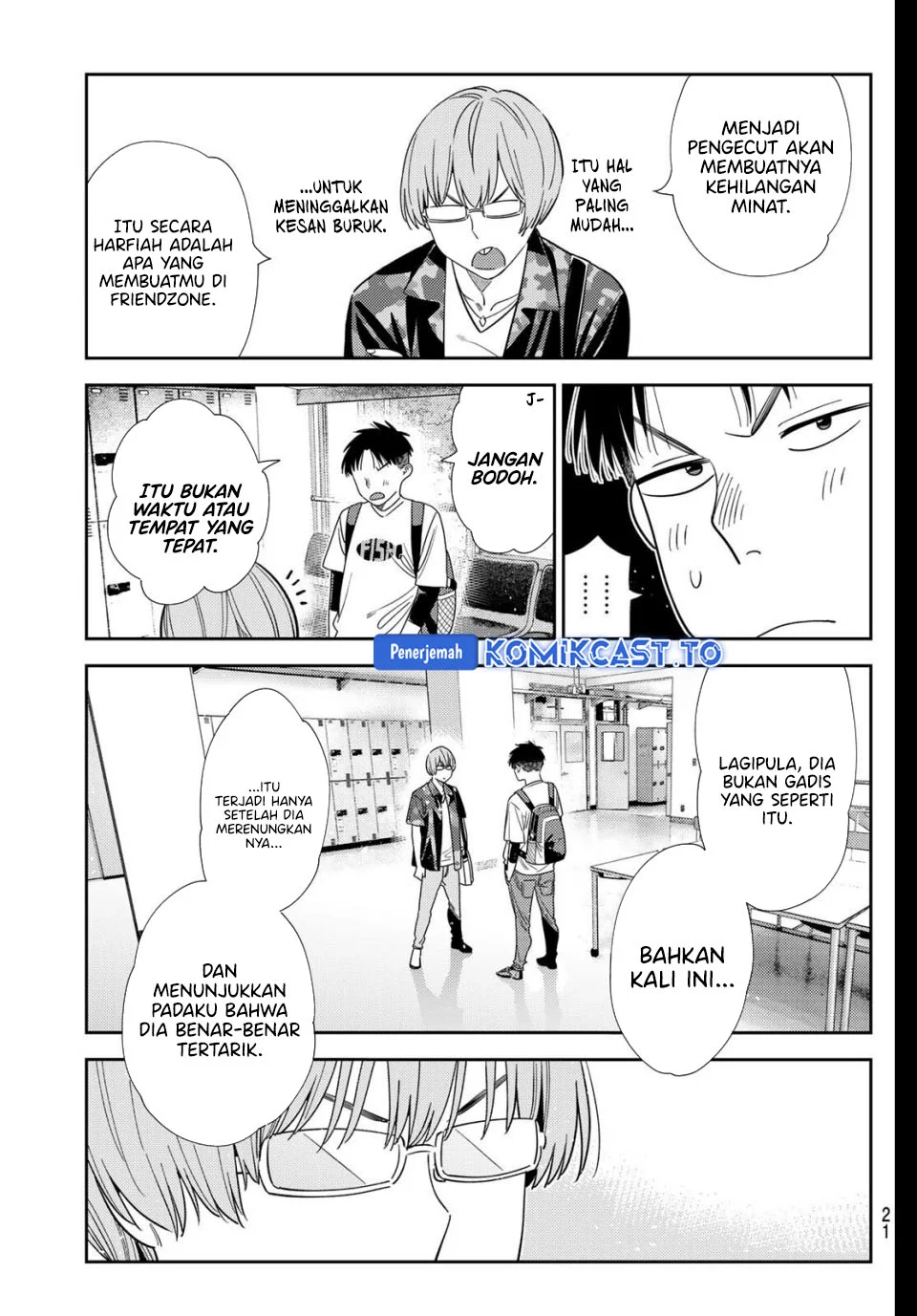 Kanojo Okarishimasu Bab 427 halaman 9